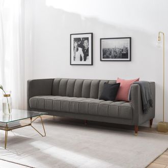 Red Living home24 Sofa Suzy (2,5-Sitzer)