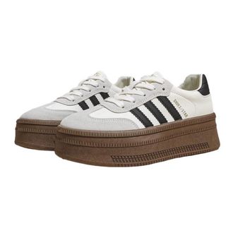 Generic Women s Leather Breathable White Shoes with Thick Sole Increased Breathability Anti Slip Casual Sports Shoes (White,5.5)