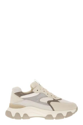 Hogan Hyperactive - Leather And Fabric Trainers