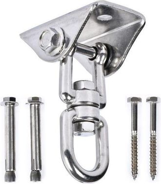OEM Gancho Giratorio De Acero Inoxidable De 360&deg; Con Gancho De Rosca Para Columpio De Porche, Hamaca De Gimnasio, Cuerda De Boxeo Con Asiento De Columpio 