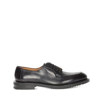 Ferragamo Heren, Schoenen, Zwart, Maat: 43 1/2 EU Leer