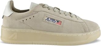 Autry Dallas Low Sneakers - Dames - Sneakers - Beige - 38 EU - Katoen - Schoenen