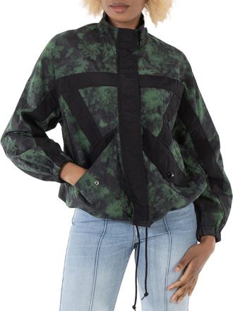 Kenzo Ladies Patterned Zip-up Jacket, Size Medium