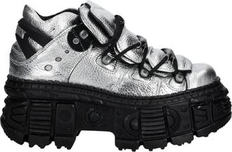 New Rock Sneakers - Dames - Sneakers - Grijs - 40 EU - Leer - Schoenen