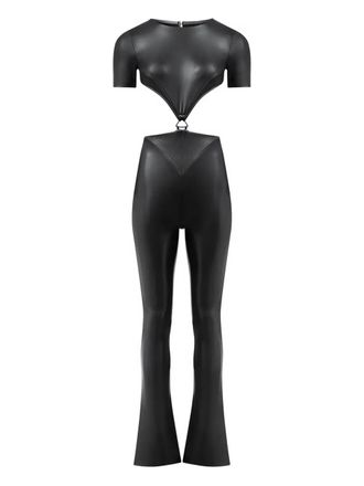 Mani&egrave;re De Voir cut-out hardware jumpsuit - Black