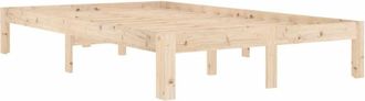 vidaXL Bed Frame without Mattress Solid Wood Pine 120x200cm Vidaxl