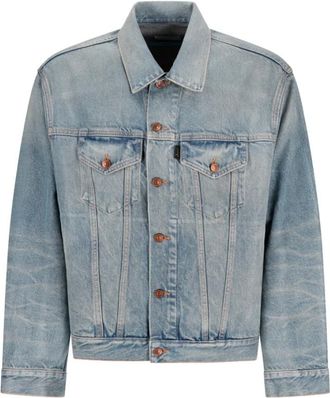 Haikure Zwarte Vulcano Stijlvolle Jeans - Heren - Spijkerjassen - Grijs - XL - Denim - Jassen