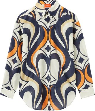La DoubleJ Blouses & Shirts - Dames - Overhemden - Veelkleurig - M - Katoen - Overhemden