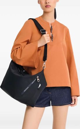 Longchamp Borsa a spalla Le Pliage Energy media - Nero