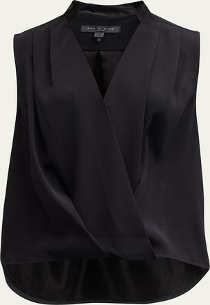 Rag & Bone Meredith Draped Tank Top