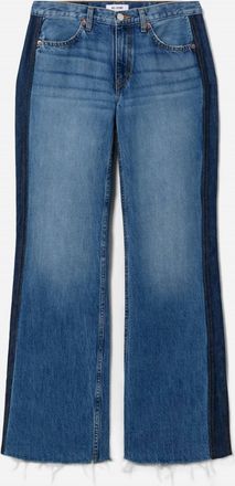 Re/Done Womens Californian Mid 70S Jeans In Shadow Denim