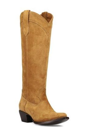 Frye Sacha Knee High Western Boot in Barley at Nordstrom Rack, Size 7