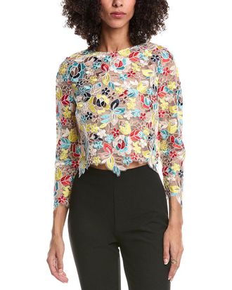 Milly Nori Floral Top