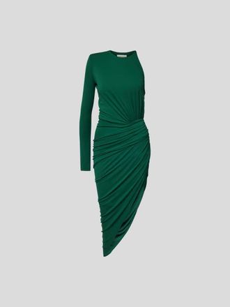Alexandre Vauthier Abendkleid im One-Shoulder-Design in Gruen, Gr&ouml;&szlig;e 36