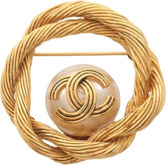 Chanel Spilla Coco-mark 1986-1988 - Oro