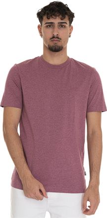 BOSS T-shirt girocollo mezza manica THOMPSON01 Rosa BOSS Uomo