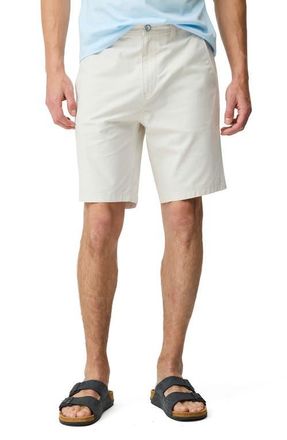 Rodd & Gunn Millwater Stretch Twill Shorts in Coconut at Nordstrom, Size 30