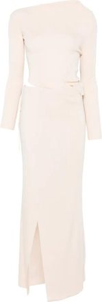 Aya Muse Abito lungo Aura con dettaglio cut-out - Toni neutri