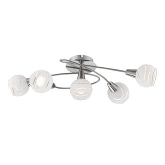 Globo Lighting Plafoniera 5 Fiamme Illuminazione Lampada Ip20 Globo 54341-5o