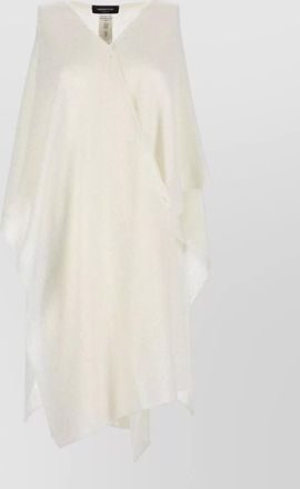 Fabiana Filippi sequin cape draped design open front