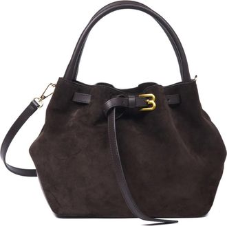 Baldinini Su&egrave;de Handtas - Dames - Handtassen - Bruin - ONE Size - Su&egrave;de - Tassen