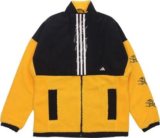adidas Anti-Wind Jacket Black Yellow GM4438