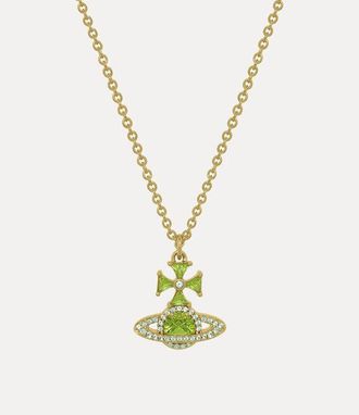 Vivienne Westwood Mila Pendant Necklace Gold-peridot-yellow-cz Gold-peridot-yellow-cz Women