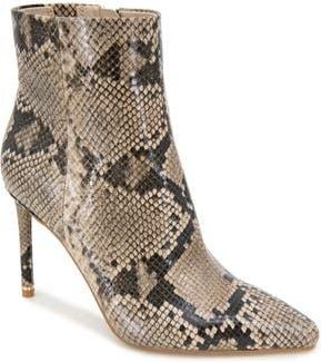 Kenneth Cole Quincy Bootie in Taupe Snake at Nordstrom Rack, Size 7.5