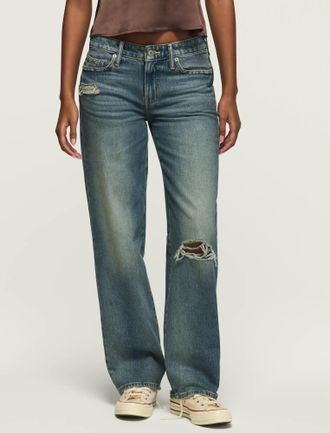Lucky Brand Womens The Destructed Baggy