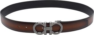 Ferragamo Brown Double Adjustable Belt