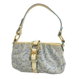 Celine Pre-owned Shoulder Bags, female, Blue, Size: ONE SIZE Pre-owned Vintage Canvas Shoulder Bag