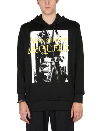 Alexander McQueen Sweatshirt With Atelier Print