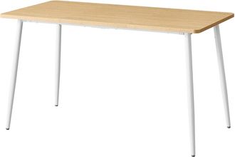 Vasagle Mesa de comedor para 4-6 personas de color roble