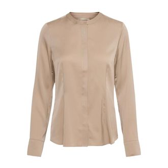 Inwear Blouses & Hemden - Dames - Blouses & Shirts - Beige - Maat: M