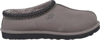 UGG Tasman II Nubuck Slipper - Heren - Pantoffels - Grijs - 42 EU - Wol - Schoenen