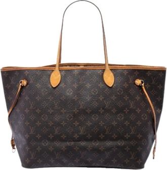 Louis Vuitton Pre-owned Tote Bags, female, Brown, Size: ONE SIZE Pre-owned Neverfull GM Tote