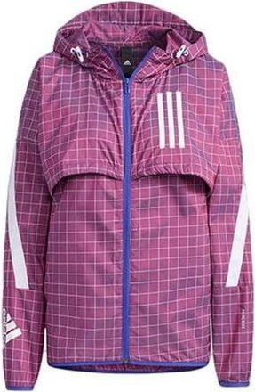 adidas (WMNS) adidas W.N.D. Jacket Asia Sizing Red White GM0686
