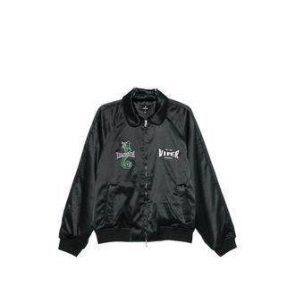 Represent Viper-embroidered Zip-fastening Jacket