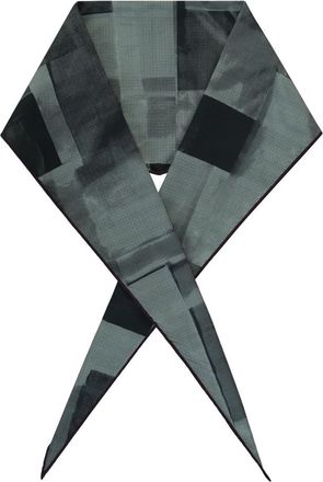 Ermenegildo Zegna Sjaal met puntige profiel - Heren - Sjaals - Veelkleurig - ONE Size - Katoen - Accessoires