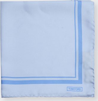 Tom Ford Mens Silk Pocket Square