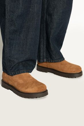 Birkenstock Suede Shoes HIGHWOOD SLIP ON MID, Womens, Brown