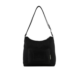 Pourchet Tassen, Dames, Zwart, ONE Size, Katoen, Besace Escale