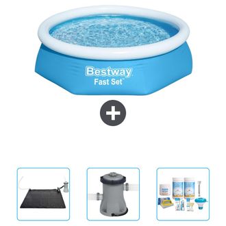 Bestway Piscina Bestway Fast Set Redonda - 244x61 Cm - 6-piezas S22623