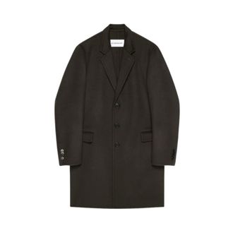 Givenchy GIV Coat H25 - Heren - Mantel - Groen - M - Jassen