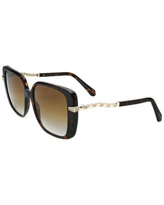 Bulgari Unisex Bv8237b 55Mm Polarized Sunglasses