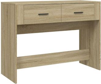 vidaXL Vidaxl - Mesa consola madera contrachapada roble Sonoma 100x39x75 cm