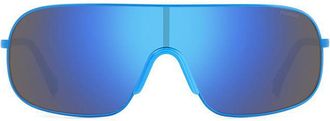 Polaroid PLD 6222/S Polarized MVU/5X Mens Sunglasses Blue Size 99