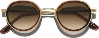 L.G.R Meknes Explorer 6812 Mens Sunglasses Brown Size 49