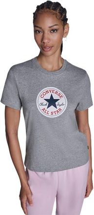 Converse Womens Chuck Taylor All Star Patch T-Shirt in Vintage Grey Heather at Nordstrom, Size X-Large