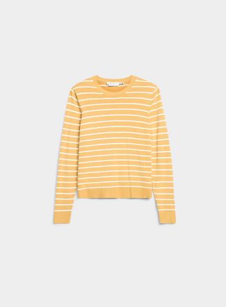 Contemporaine Womens Striped fine-knit sweater